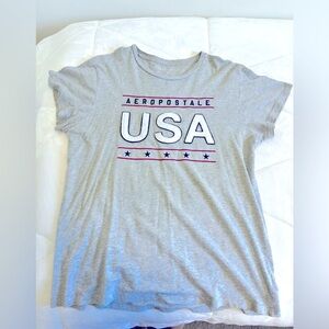 Aéropostale gray USA tee shirt